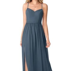 Azazie Shelly Dress in Neptune, Size A2